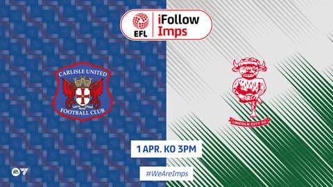 Carlisle match available on iFollow Imps